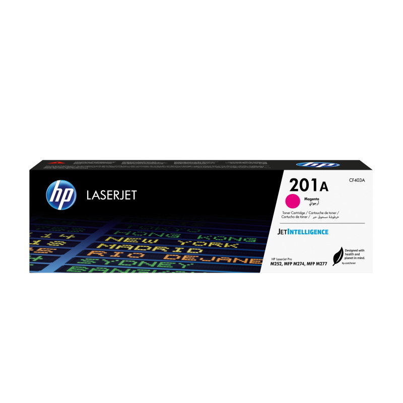 Hp cartuccia toner magenta originale laserjet 201a