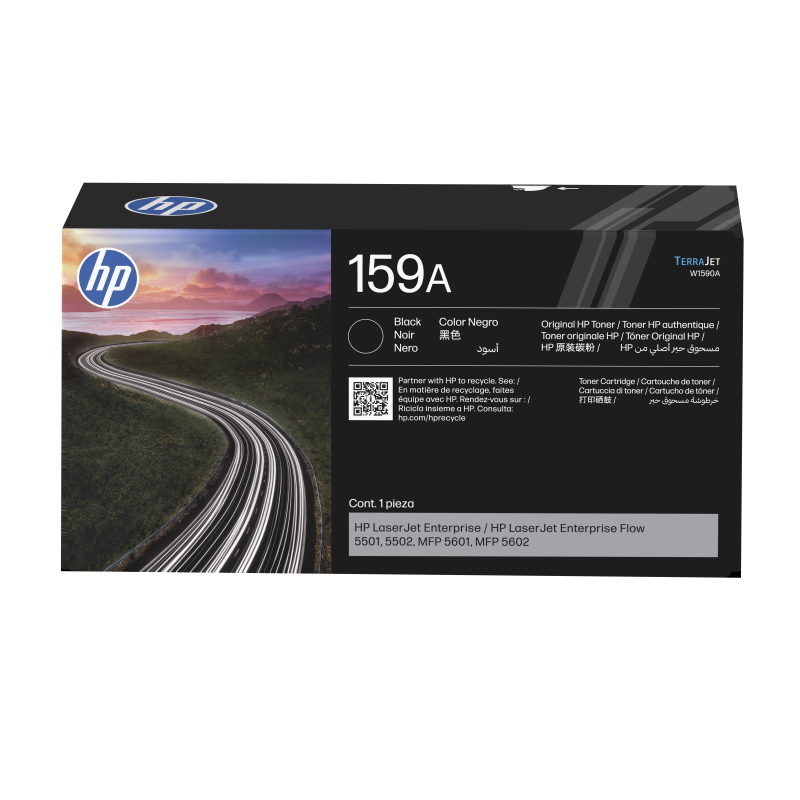 Hp cartuccia toner nero originale laserjet 159a