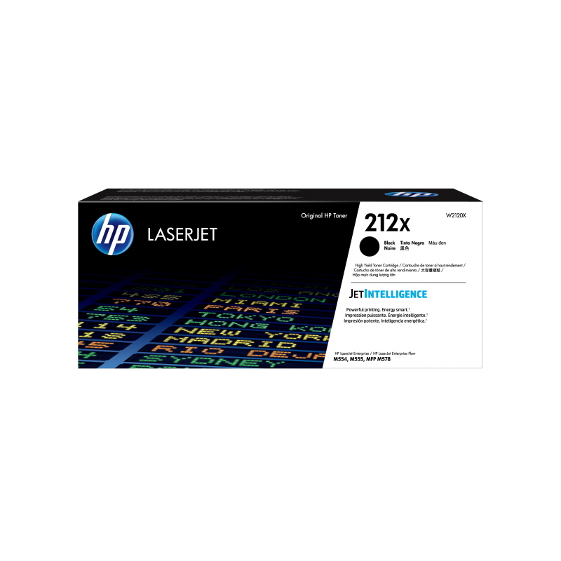 Hp cartuccia toner nero originale laserjet 212x ad alta capacità