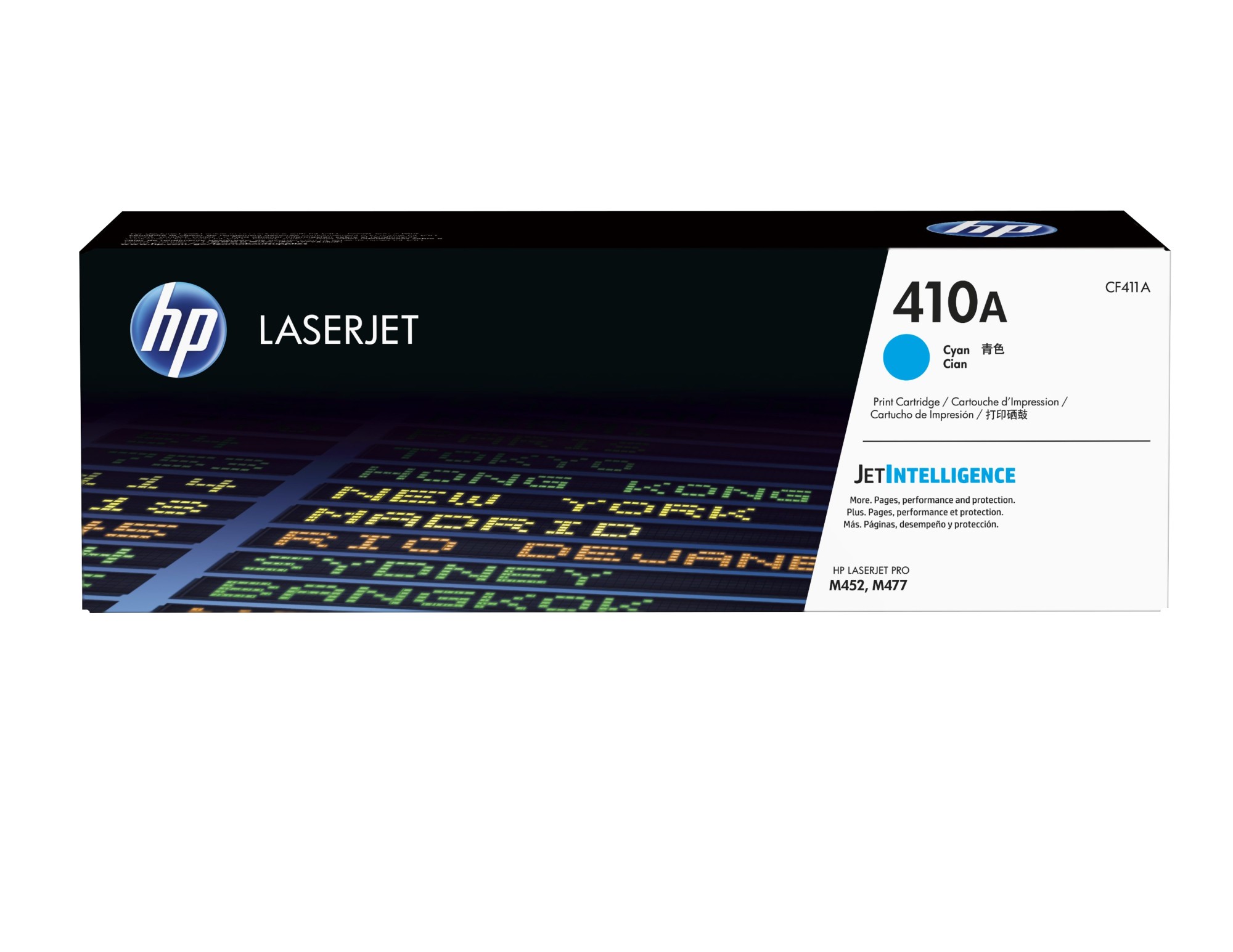 HP Cartuccia Toner originale ciano LaserJet 410A