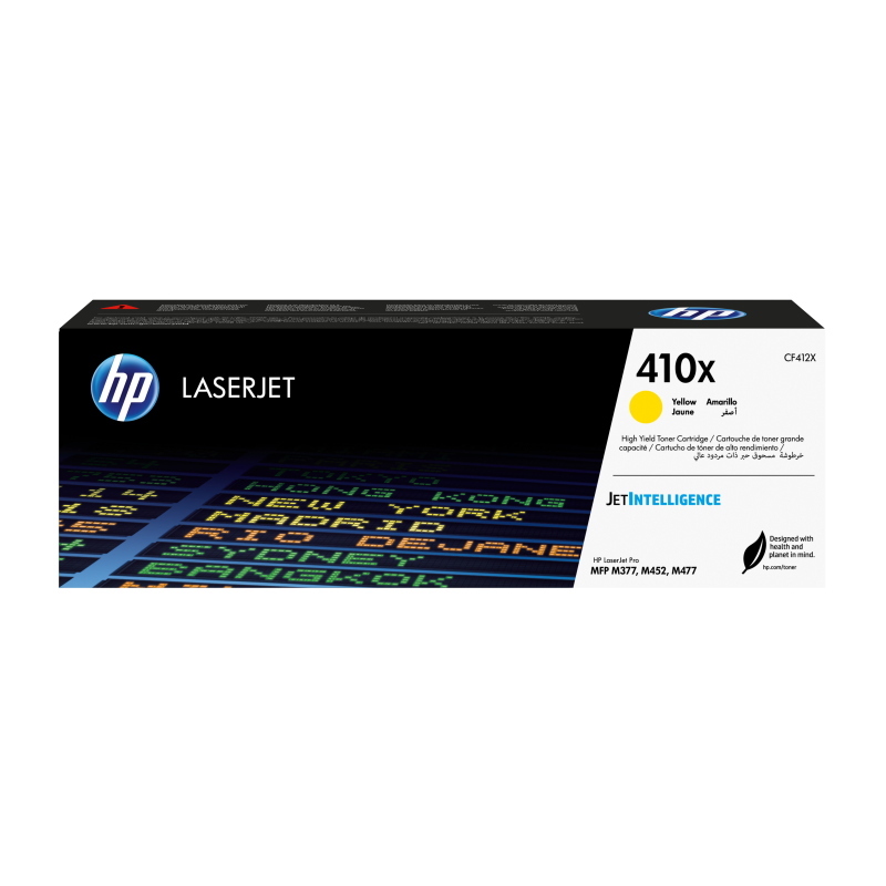 Hp cartuccia toner originale giallo ad alta capacità laserjet 410x Hp cartuccia toner originale giallo ad alta capacità laserjet 410x