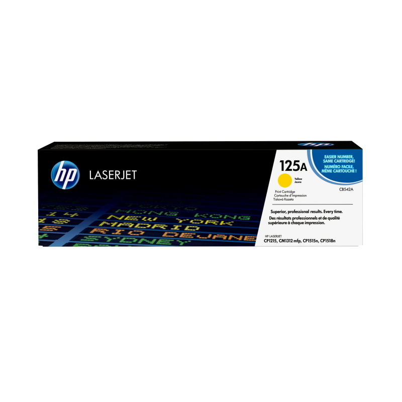 Hp cartuccia toner originale giallo laserjet 125a