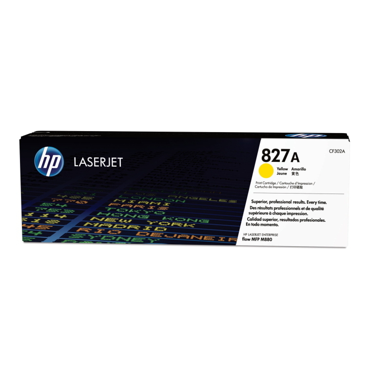 Hp cartuccia toner originale giallo laserjet 827a Hp cartuccia toner originale giallo laserjet 827a
