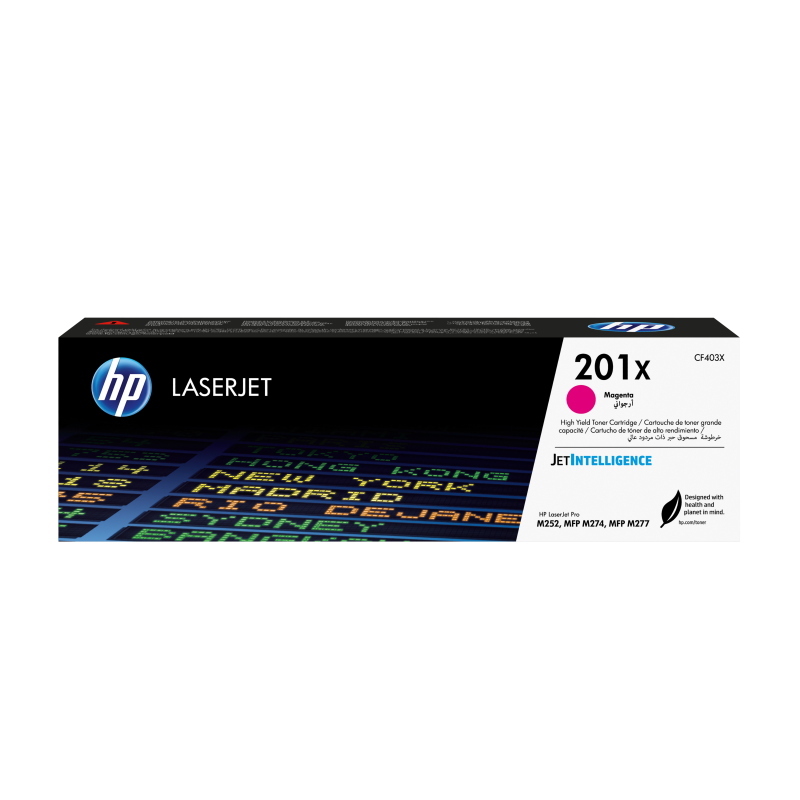 Hp cartuccia toner originale magenta ad alta capacità laserjet 201x