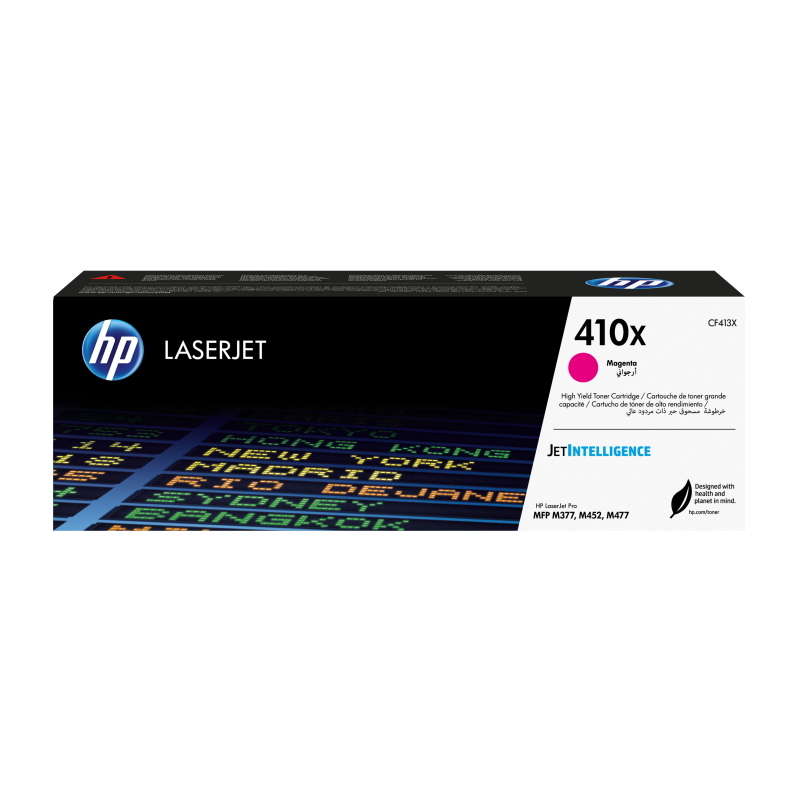 Hp cartuccia toner originale magenta ad alta capacità laserjet 410x