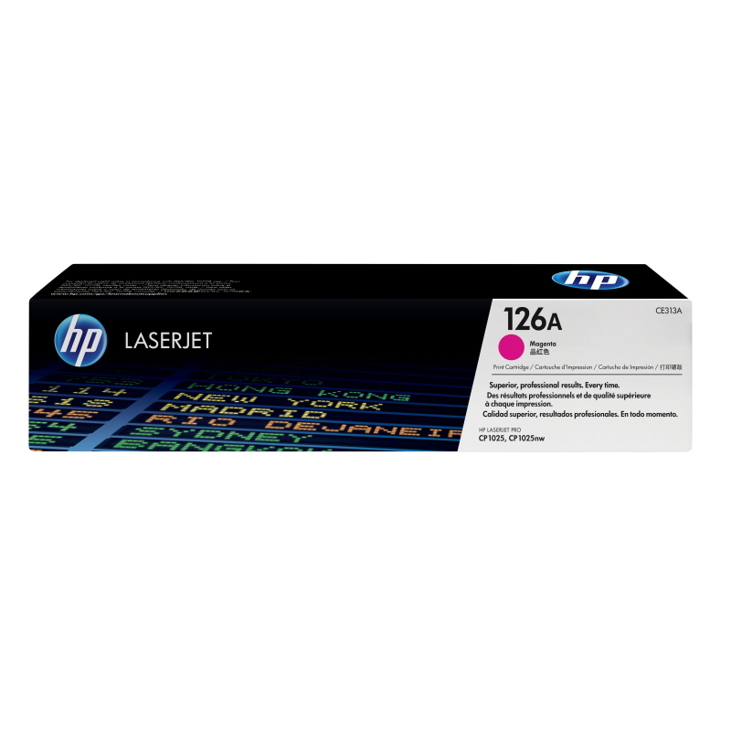 Hp cartuccia toner originale magenta laserjet 126a