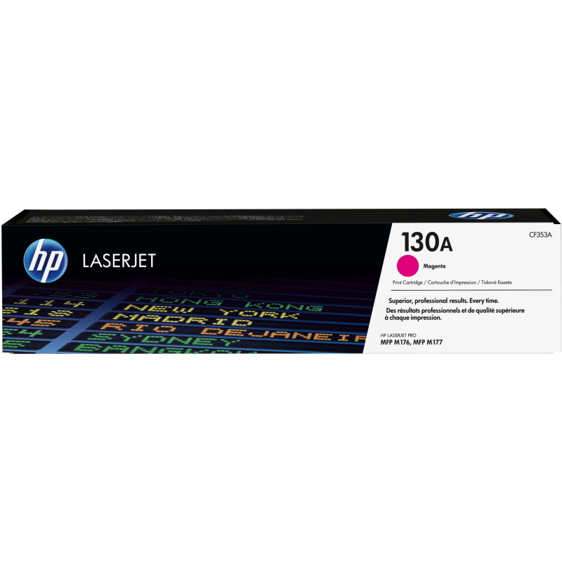 Hp cartuccia toner originale magenta laserjet 130a