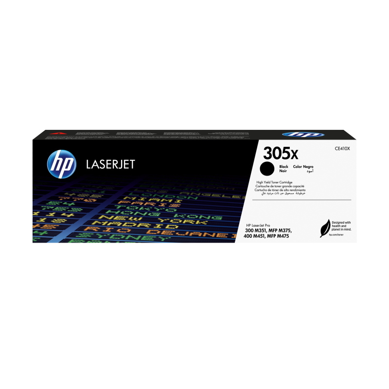 Hp cartuccia toner originale nero ad alta capacità laserjet 305x
