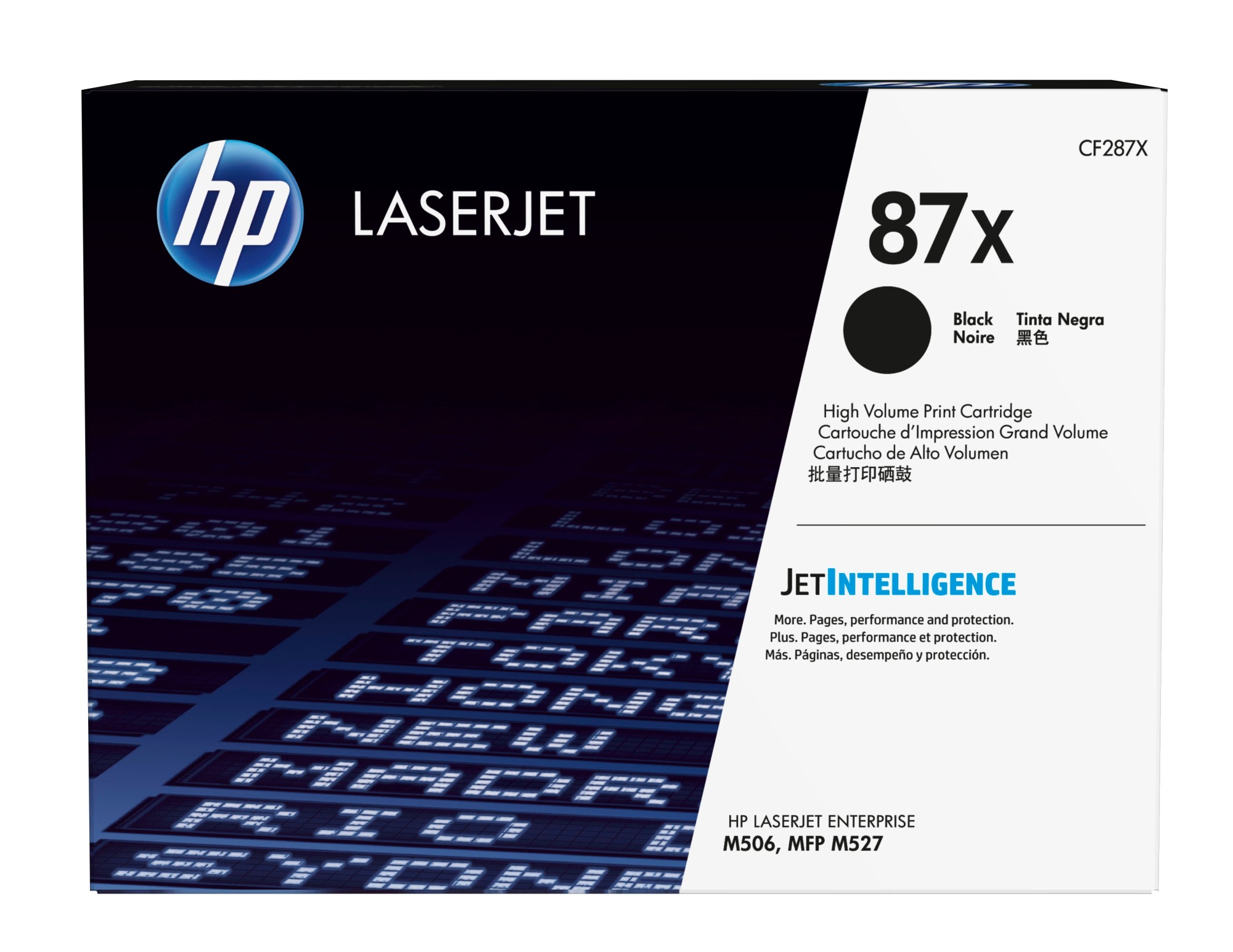 HP Cartuccia Toner originale nero ad alta capacità LaserJet 87X