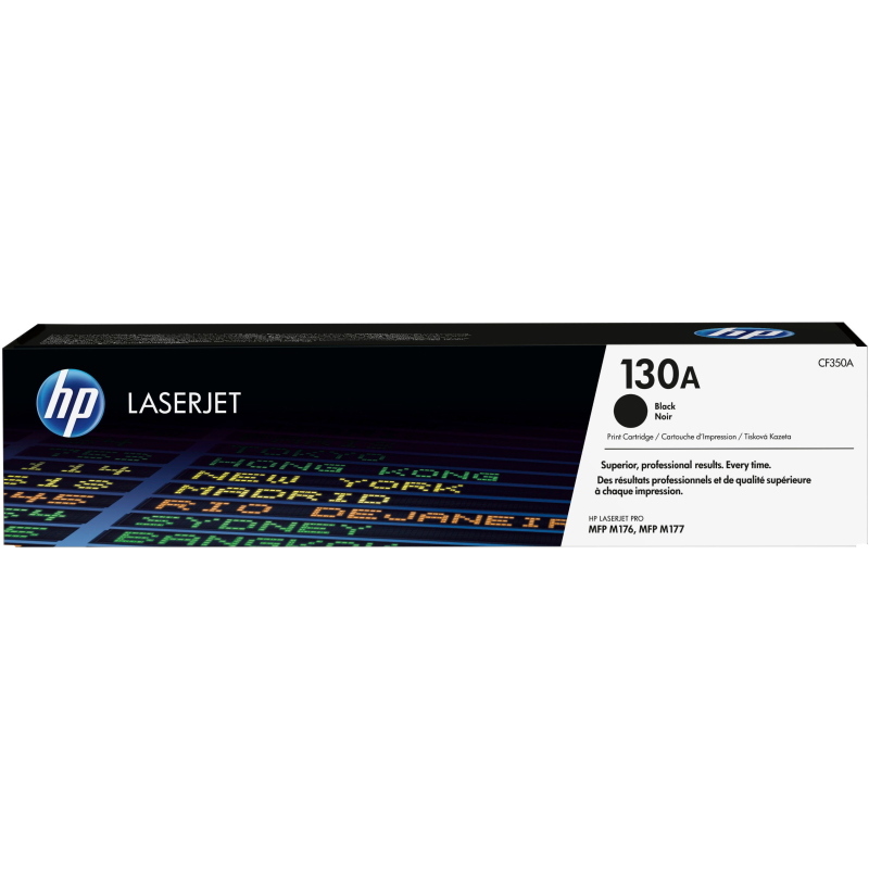 Hp cartuccia toner originale nero laserjet 130a