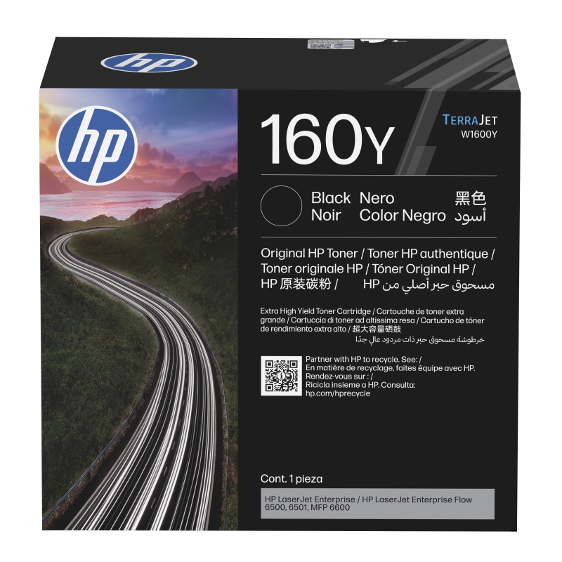 Hp cartuccia toner originale nero laserjet 160y