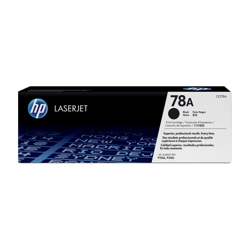 Hp cartuccia toner originale nero laserjet 78a