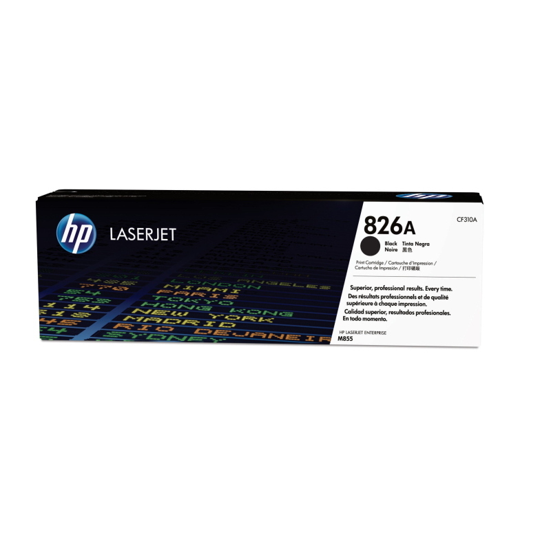 Hp cartuccia toner originale nero laserjet 826a