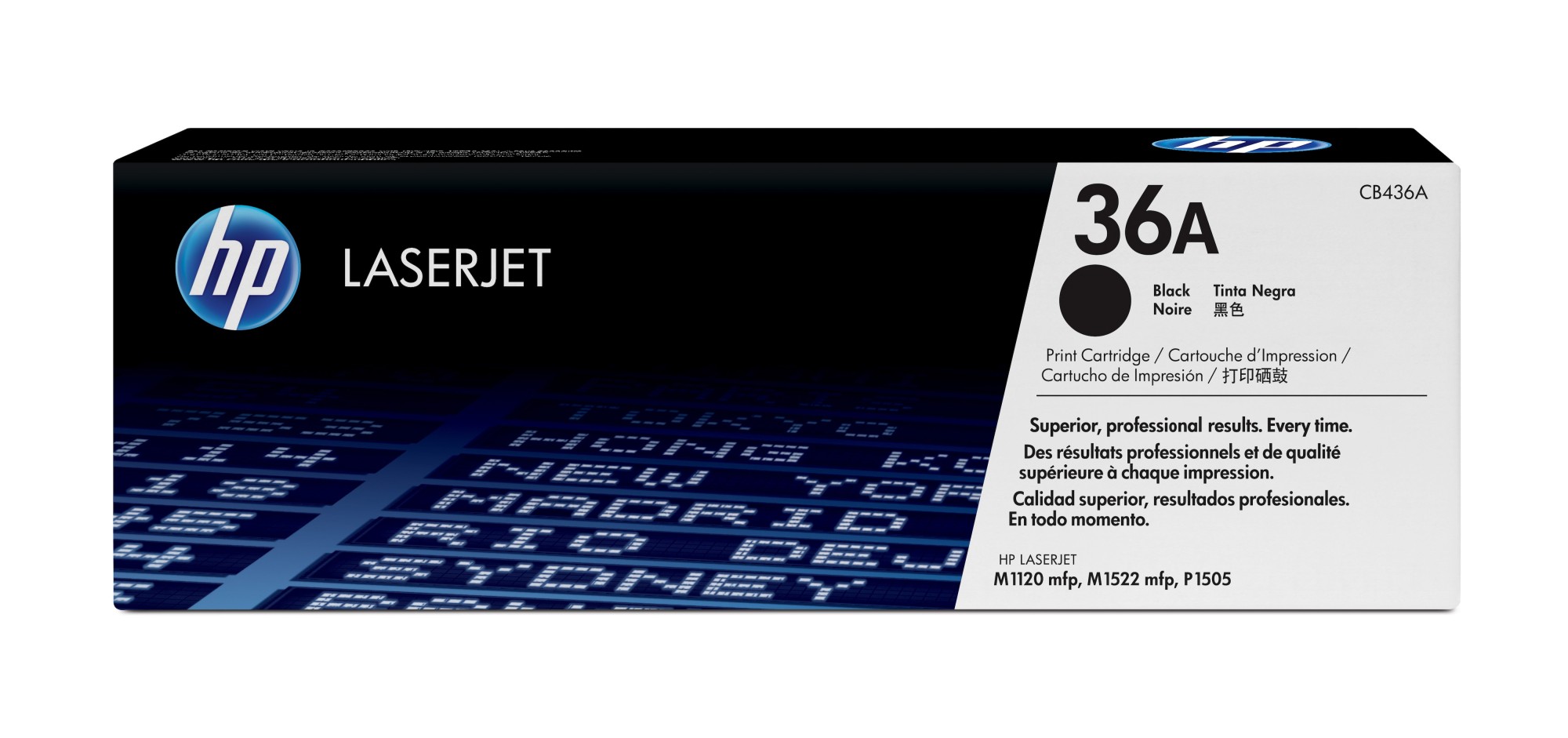 Hp - Cb436a Nero-nero