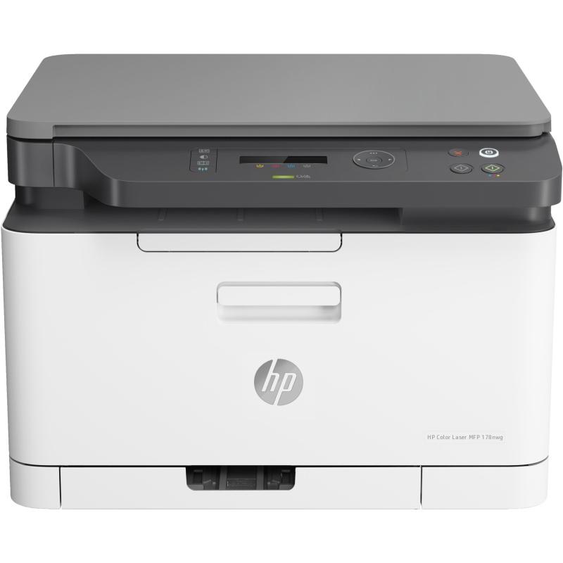 Hp color laser stampante multifunzione 178nw, colore, stampante per stampa, copia, scansione, scansione verso pdf