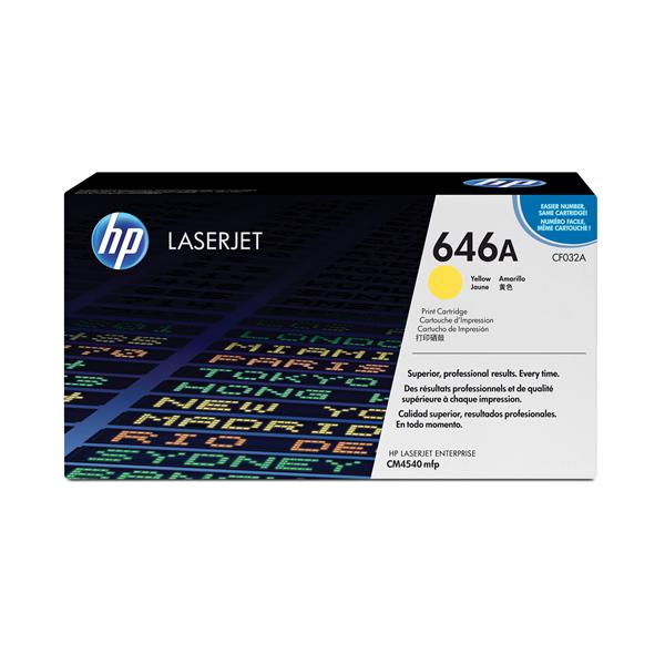 Hp Color Laserjet CF032A Yellow Print Cartridge CF032A