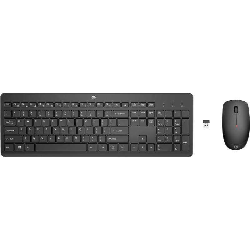 Hp combo tastiera e mouse wireless 230 Hp combo tastiera e mouse wireless 230