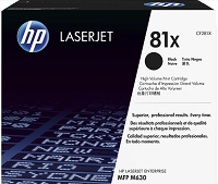HP CONTRACT Cartridge No 81X HP81X HP 81X Black Schwarz (CF281XC)