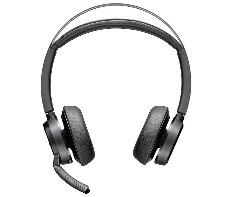 HP Cuffie Poly Voyager Focus 2 Nero
