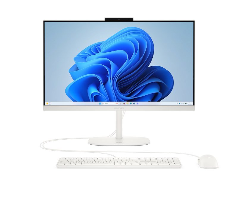 Hp - Desktop All In One Omnistudio 24-cv0016nl-cashmere White