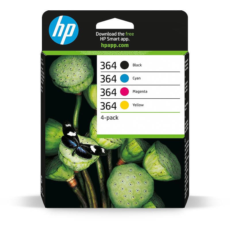 Hp - Hp 364 N9j73ae-nero/ciano/magenta/giallo