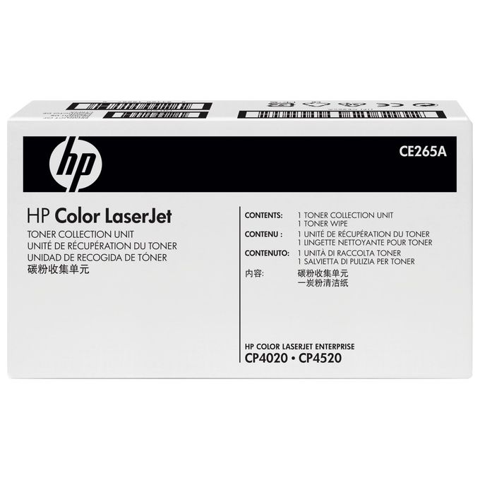 HP HP Toner Collection Unit LaserJet Unita' di Raccolta Toner LaserJet Facile da usare Buone prestazioni Buona qualita' colore Nero