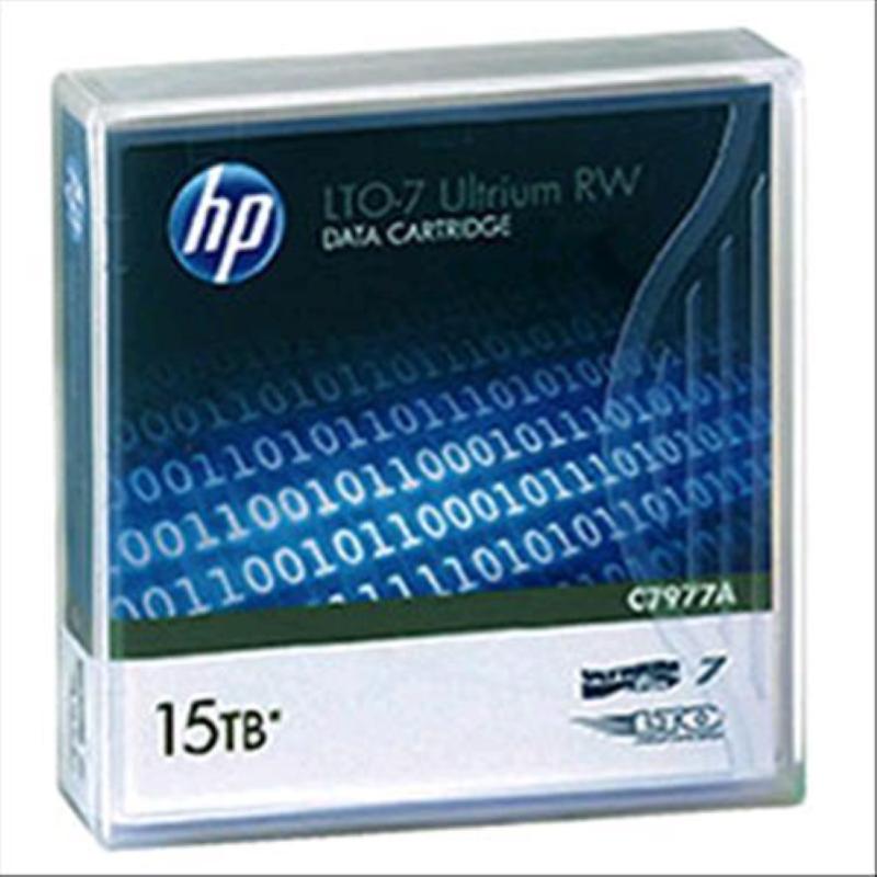 Hp lto-7 cartuccia di backup capacita` originaria 15.000gb rapporto di compressione 2.5:1