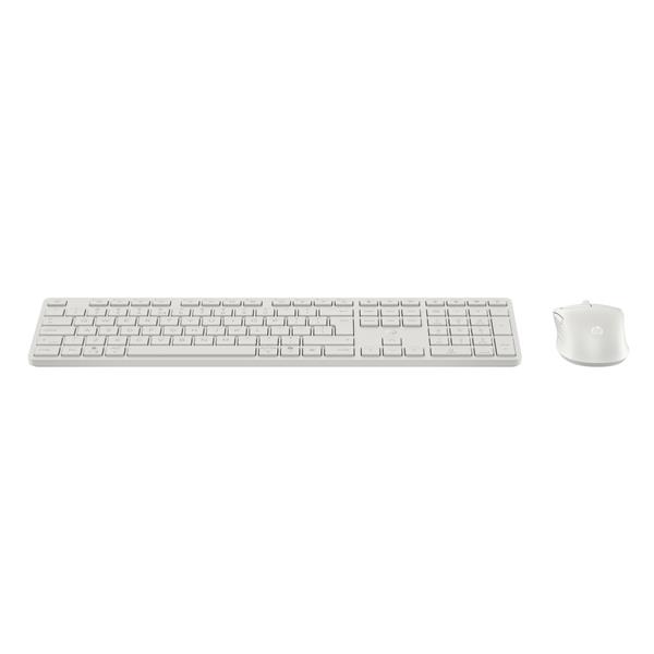 Hp Multi-Device Dual-Mode Mouse And Keyboard Combo 490C White-Itl - Unicorn BE1M5AA#ABZ