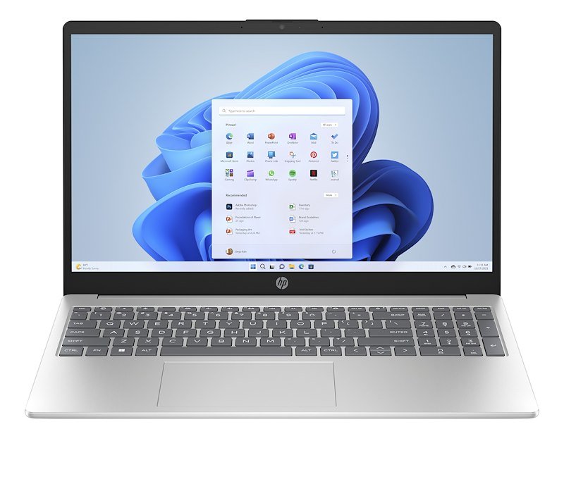 Hp - Notebook 15-fc1010nl Amd R3-7320u 8+512gb Fhd-natural Silver