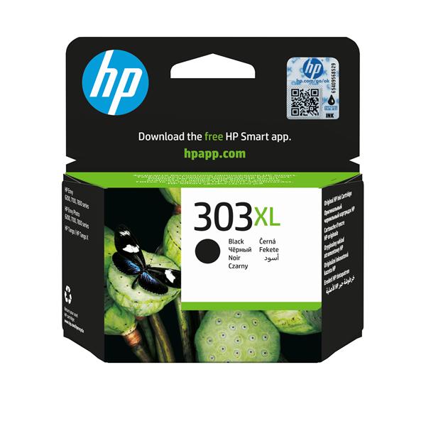 Hp Original 303XL High Yield Black Ink Cartridge T6N04AE#LS1 Hp Original 303XL High Yield Black Ink Cartridge T6N04AE#LS1