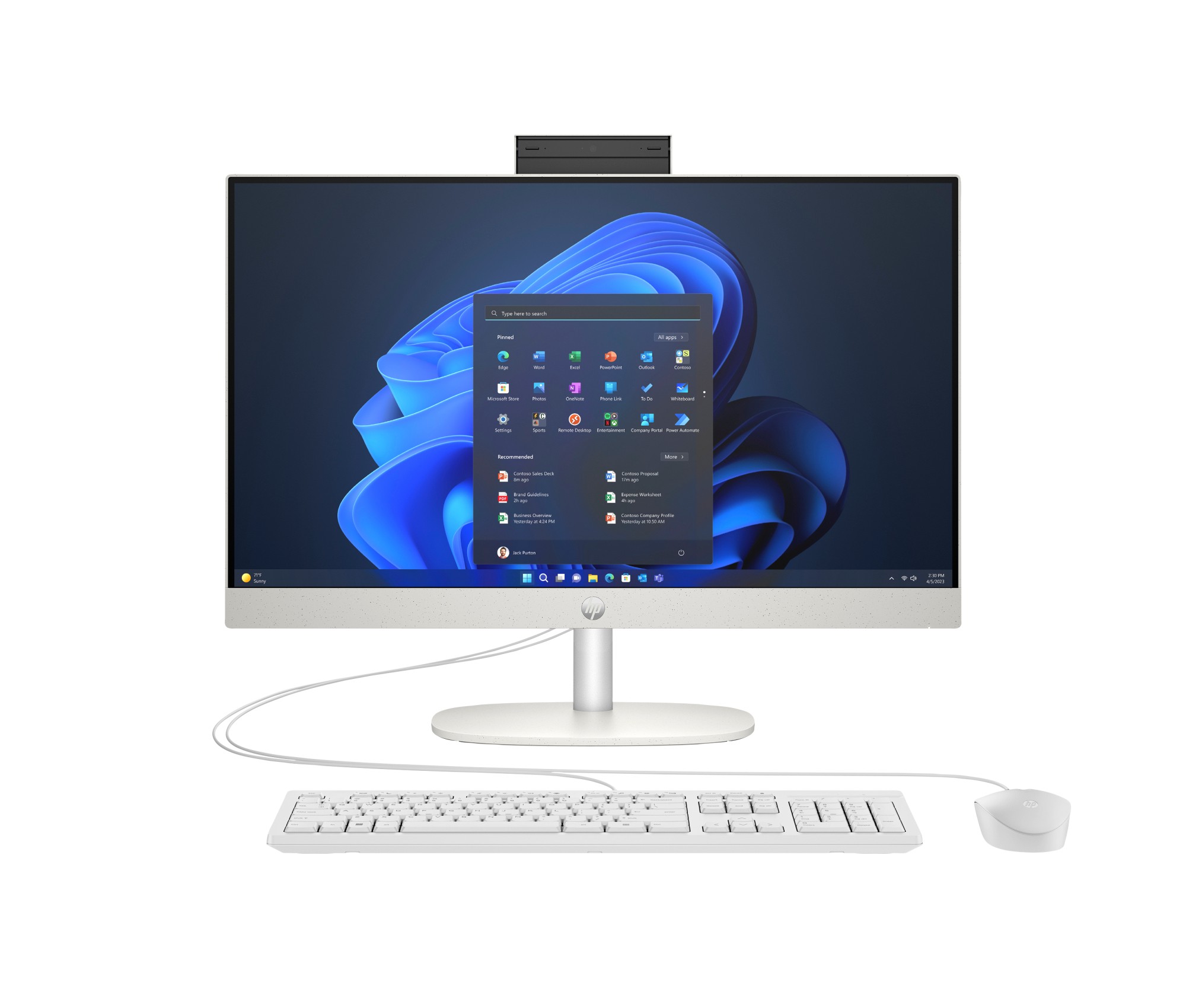 Hp Pc Aio 238 Proone 240 G10 I5-1334U 8Gb 256Gb Ssd Win 11 Pro