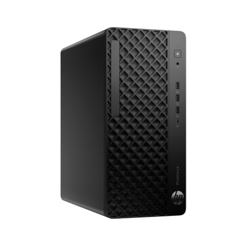 Hp prodesk 4 g1i ai pc tower intel core ultra 7 265 ram 24 gb-ssd 1tb nvme-intel graphics-wi-fi 6e + gigabit lan-tastiera mouse-win 11 prof nero (e07k4at#abz)