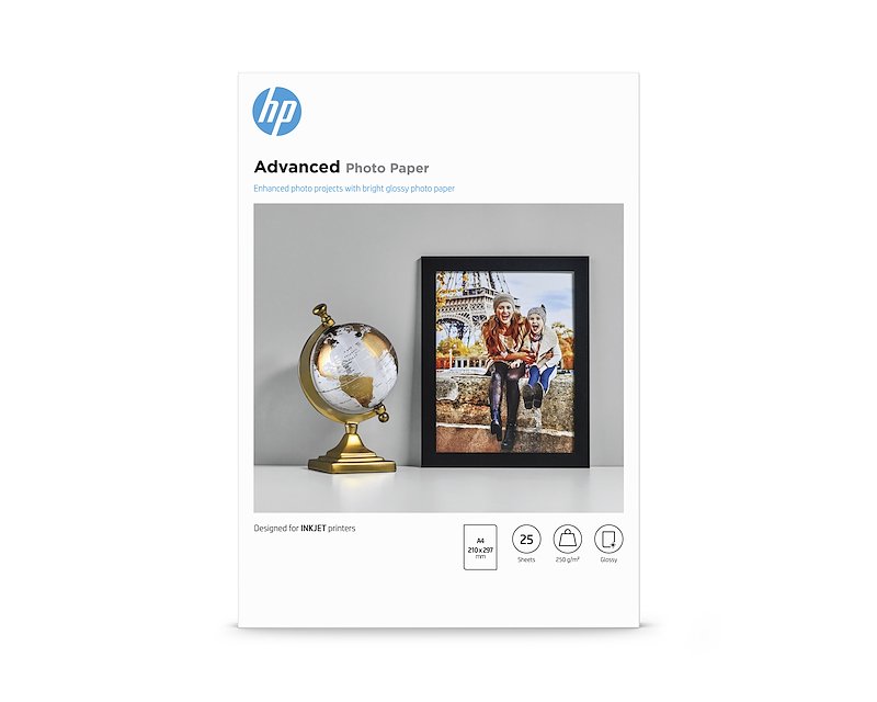 Hp - Q8692a Carta Fotografica Hp Advanced-bianca, Lucida