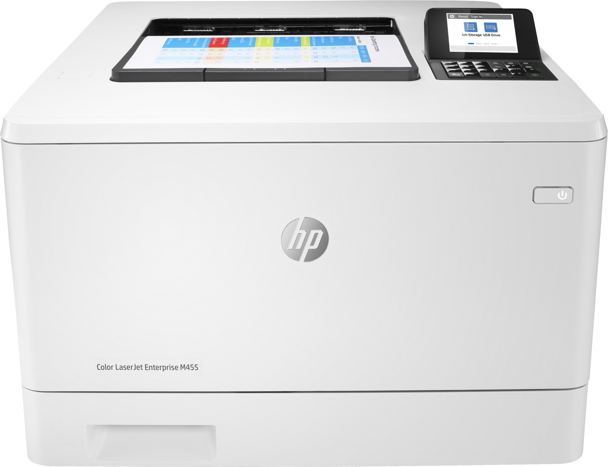 Hp Stamp. Laser A4 Colore Laserjet M455Dn 27Ppm Fronte/Retro Usb/Lan