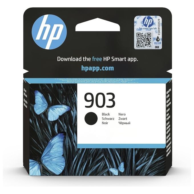 HP T6L87AE Cartuccia di inchiostro ciano originale 903 Inchiostro a base di pigmento 315 pagine 4 ml compatibile con HP OfficeJet 6950 colore Ciano