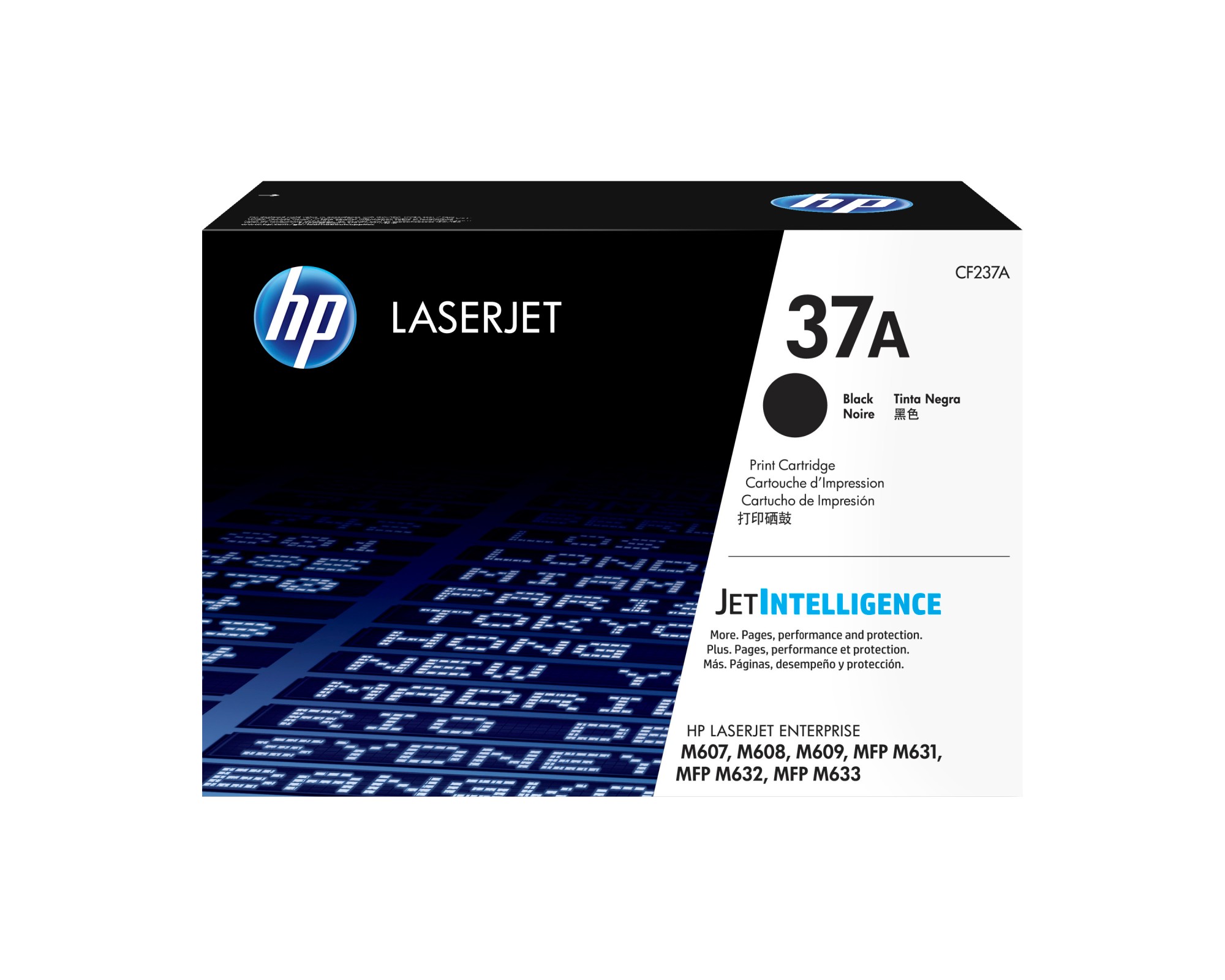 Hp - Toner 37a-nero