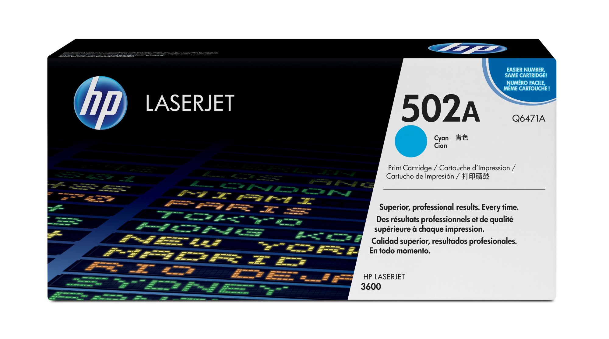 Hp Toner Ciano 3600