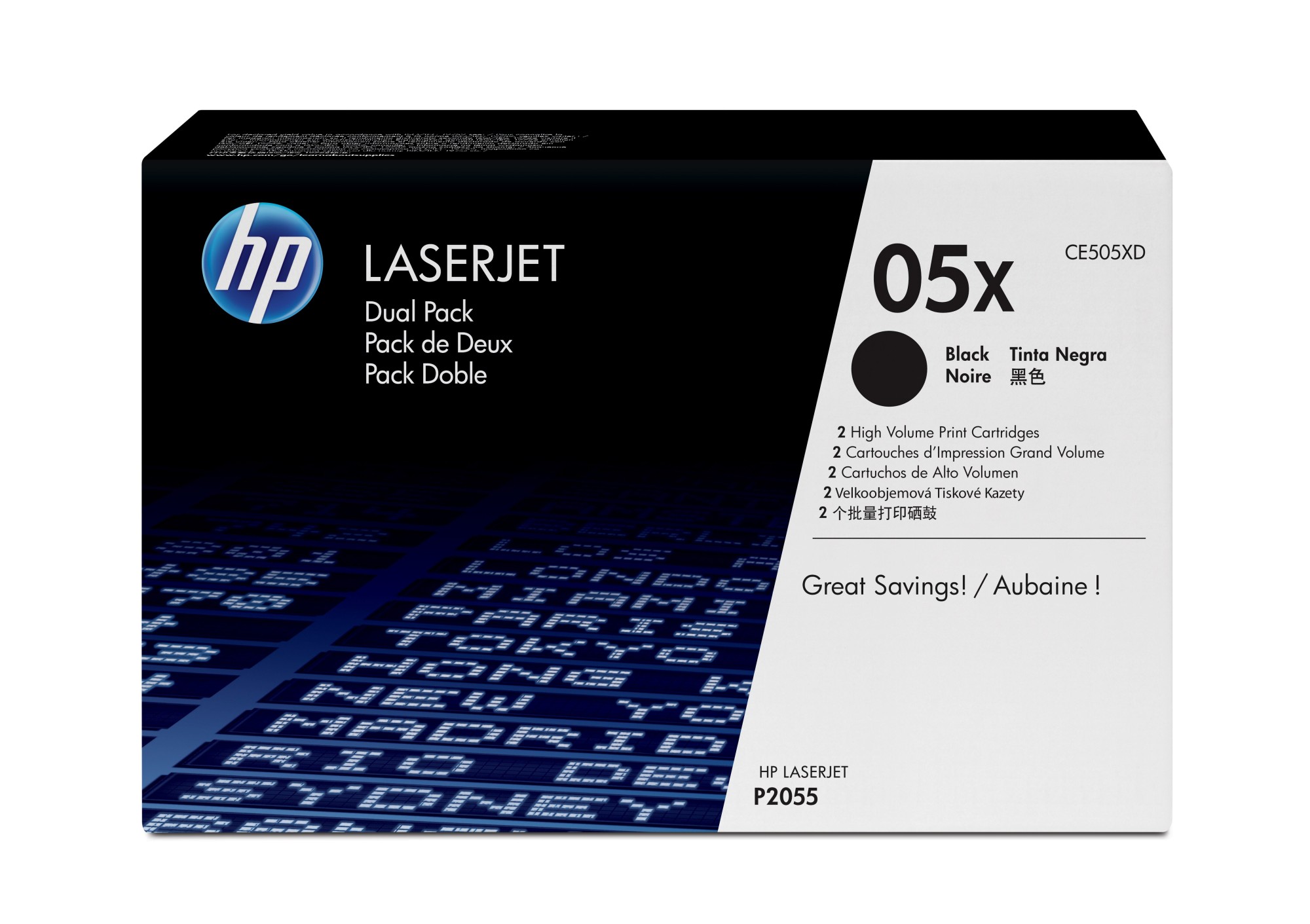 Hp Toner Nero Per Ljp2055 Conf.Dual Pack