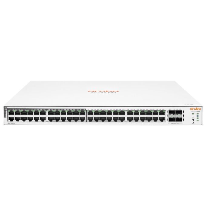 HPE Aruba JL815A#ABA Instant On 1830 Switch Gestito L2 48 porte Gigabit 24p PoE Classe 4 4 slot SFP 370W HPE Aruba JL815A#ABA Instant On 1830 Switch Gestito L2 48 porte Gigabit 24p PoE Classe 4 4 slot SFP 370W