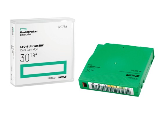 HPE LTO-8 Ultrium 30TB RW Data Tape HPE LTO-8 Ultrium 30TB RW Data Tape