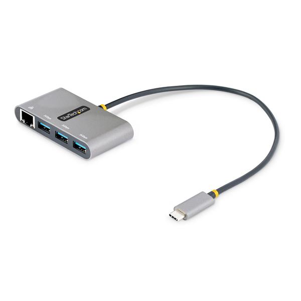 HUB 2 in 1 Mini Dock USB C con Ethernet Grey HB30C3A1GEA2