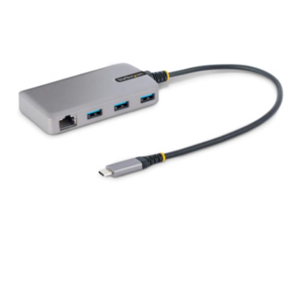 HUB 2 in 1 Mini Dock USB C con Ethernet Silver 5G3AGBB USB C HUB