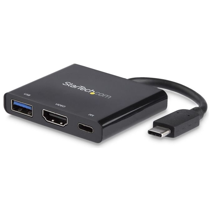 HUB 3 in 1 Mini Dock USB C Black CDP2HDUACP