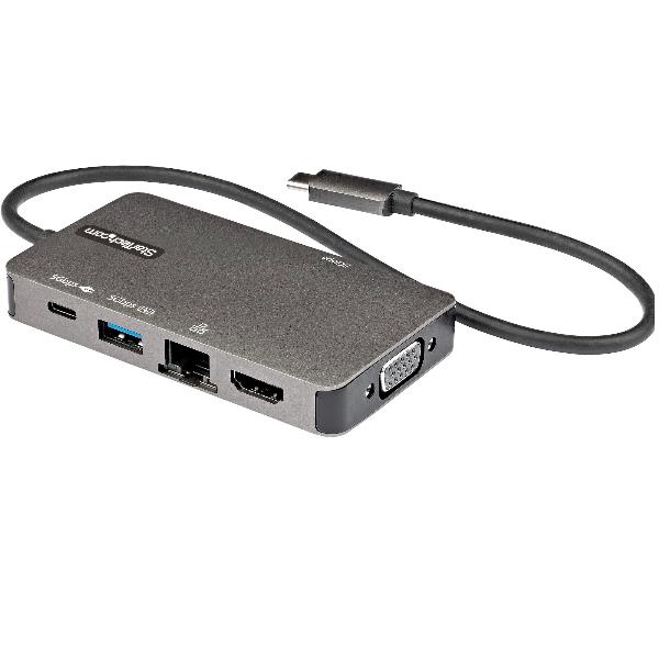 HUB 4 in 1 Mini Dock Usb C Grey DKT30CHVPD2