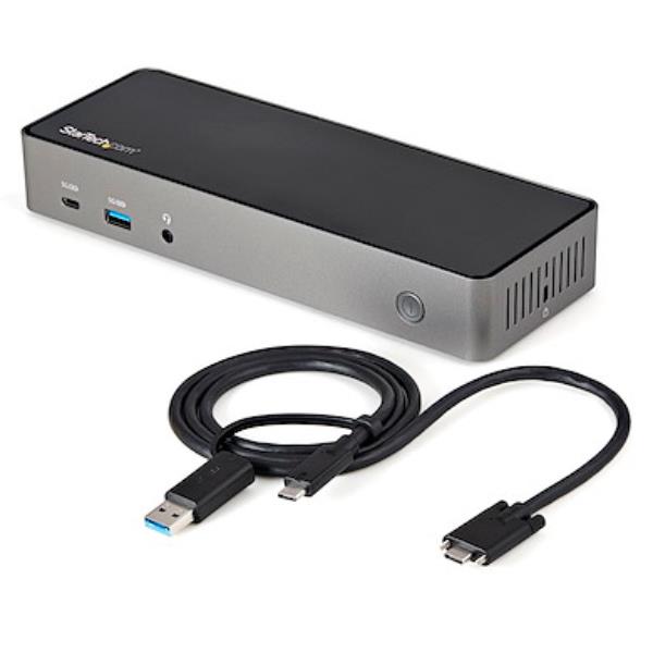 HUB 5 in 1 Docking Station USB A e USB C con Pd 85W Grey DK31C3HDPDUE HUB 5 in 1 Docking Station USB A e USB C con Pd 85W Grey DK31C3HDPDUE