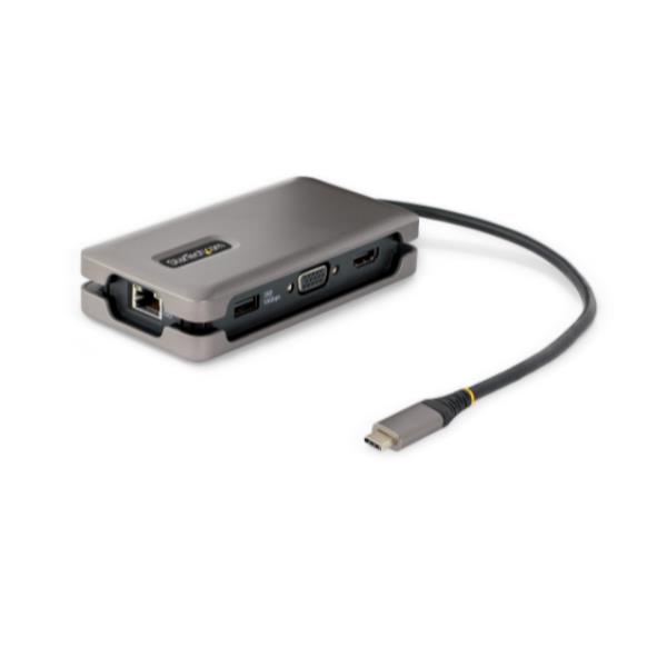 HUB 5 in 1 Docking Station USB C Grigio DKT31CVHPD3
