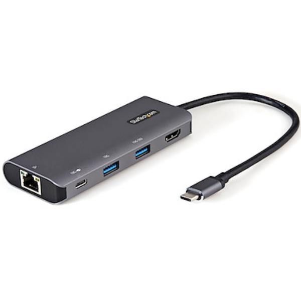 HUB 5 in 1 Mini Dock Usb C con Pd 100W Gray DKT31CHPDL