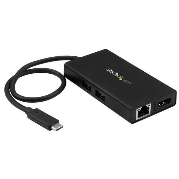 HUB 6 in 1 Mini Dock USB C con PD Black DKT30CHPD