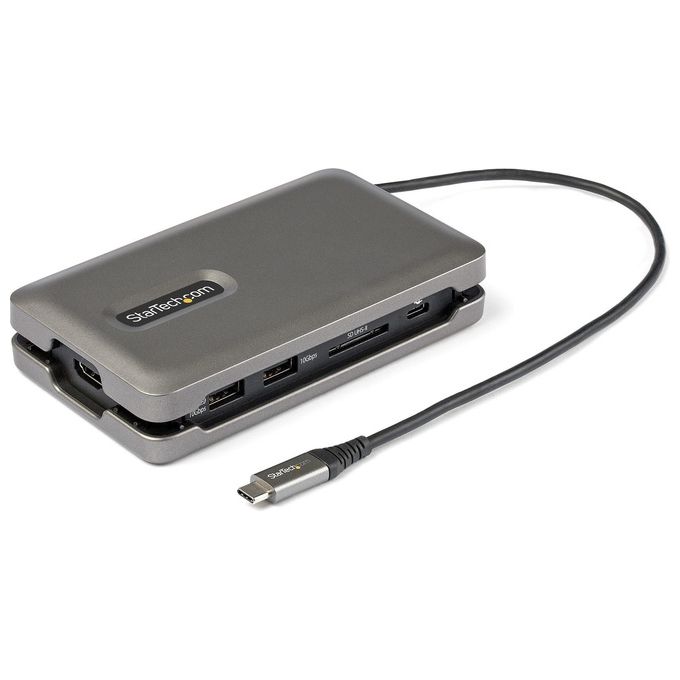 HUB 6 in 1 Mini Dock Usb C Grey DKT31CSDHPD3