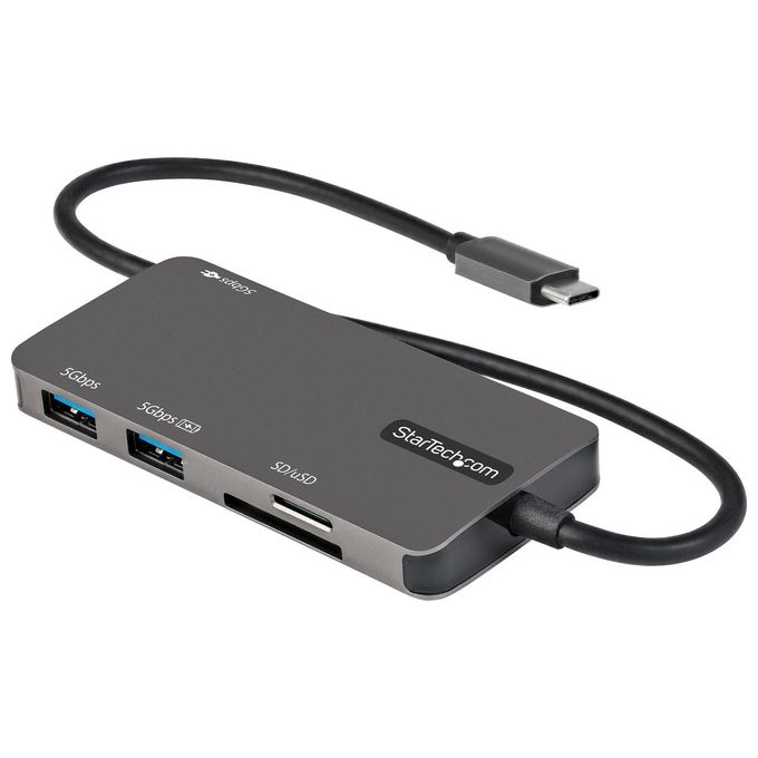 HUB 6 in 1 Mini Dock Usb Type C Grey DKT30CHSDPD